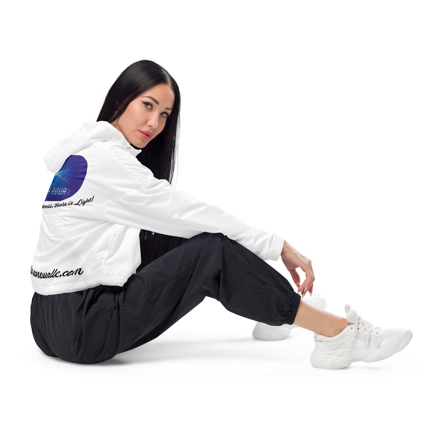 Women’s cropped windbreaker